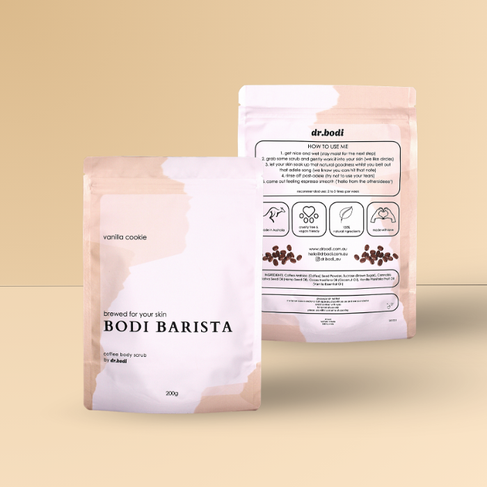 VANILLA COOKIE COFFEE BODY SCRUB